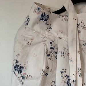 CLUB MONACO Floral Trousers